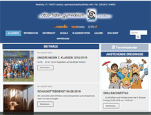 Tablet Screenshot of ohg-landau.de
